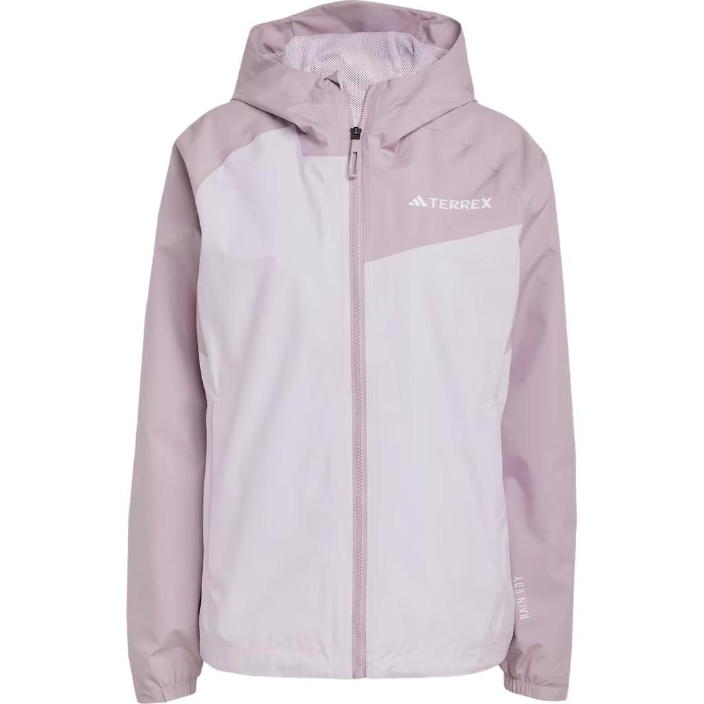 Adidas Модная Удобная Мягкая Дышащая Куртка с Капюшоном Женская Куртка Фиолетовая JD8378