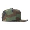 (New Era) NEW ERA Cap Snapback 9FIFTY FLAT BILL Woodland Camo Camouflage Pattern FREE (Size Adjustable)