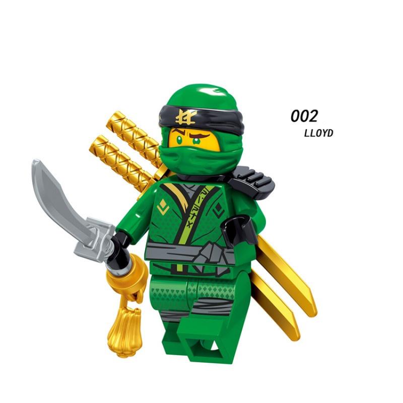 Single Christmas Gift Minifigure A001-008 Toy Children's Educational Toy Minifigures Assembled DIY Building Blocks