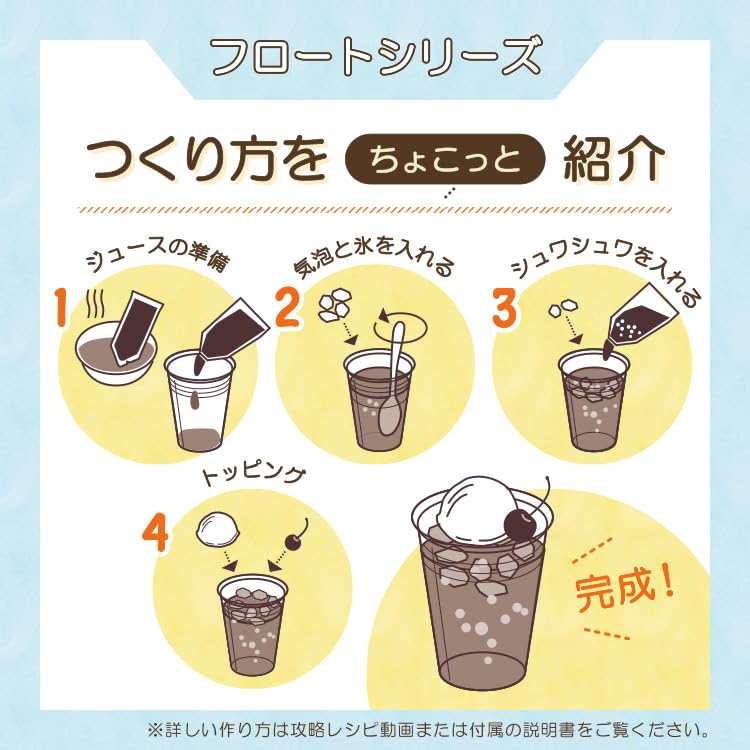 Оригинальный магазин образцов еды Сделайте свой собственный образец еды Образец напитка 1 Дыня Сделано с репликой Бесплатные поделки [Официальный] Набор Том. Плавучий, Безопасный для детей