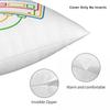 Famicom Pillow Case Super Famicom Polyester Bed Pillowcase Zipper Summer Funny Cover