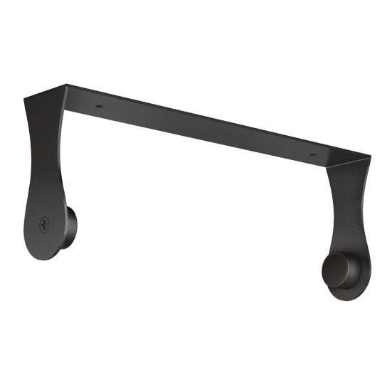 Держатель для салфеток под шкафчик Нержавеющая сталь Кухонная ванная полка Легкая установка Зажим для рулона салфеток