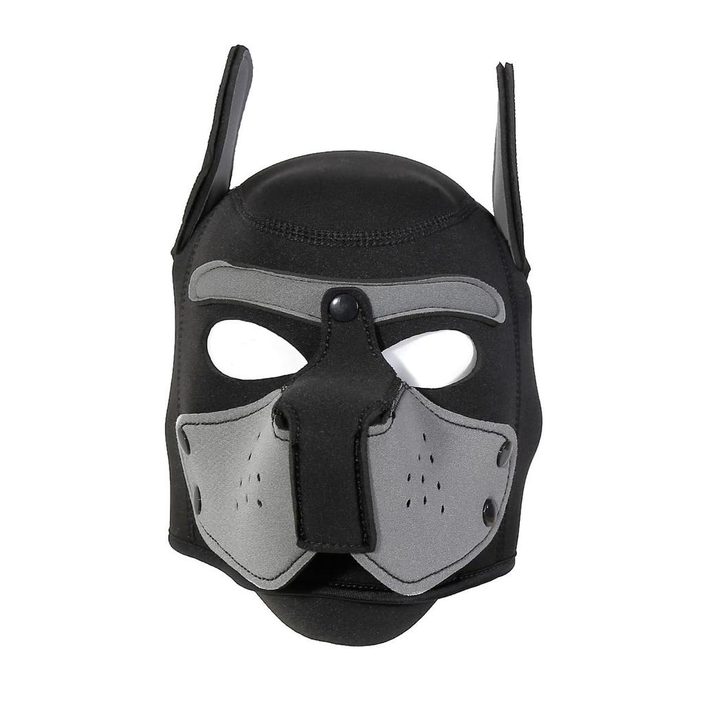 Soft Dog Mask Headwear Lightweight Full Face Mask Muzzle Dog Fetish DOG Cosplay GOGOBOY Costume Party Halloween FETISH WORLD LGBTQ Favolic GT-LINE