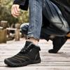 Winter Shoes Man Ankle Lace Up Booties Anti Slip Snow Boots For Men Fleece In Fur Footwear Waterproof Luxury Fashion