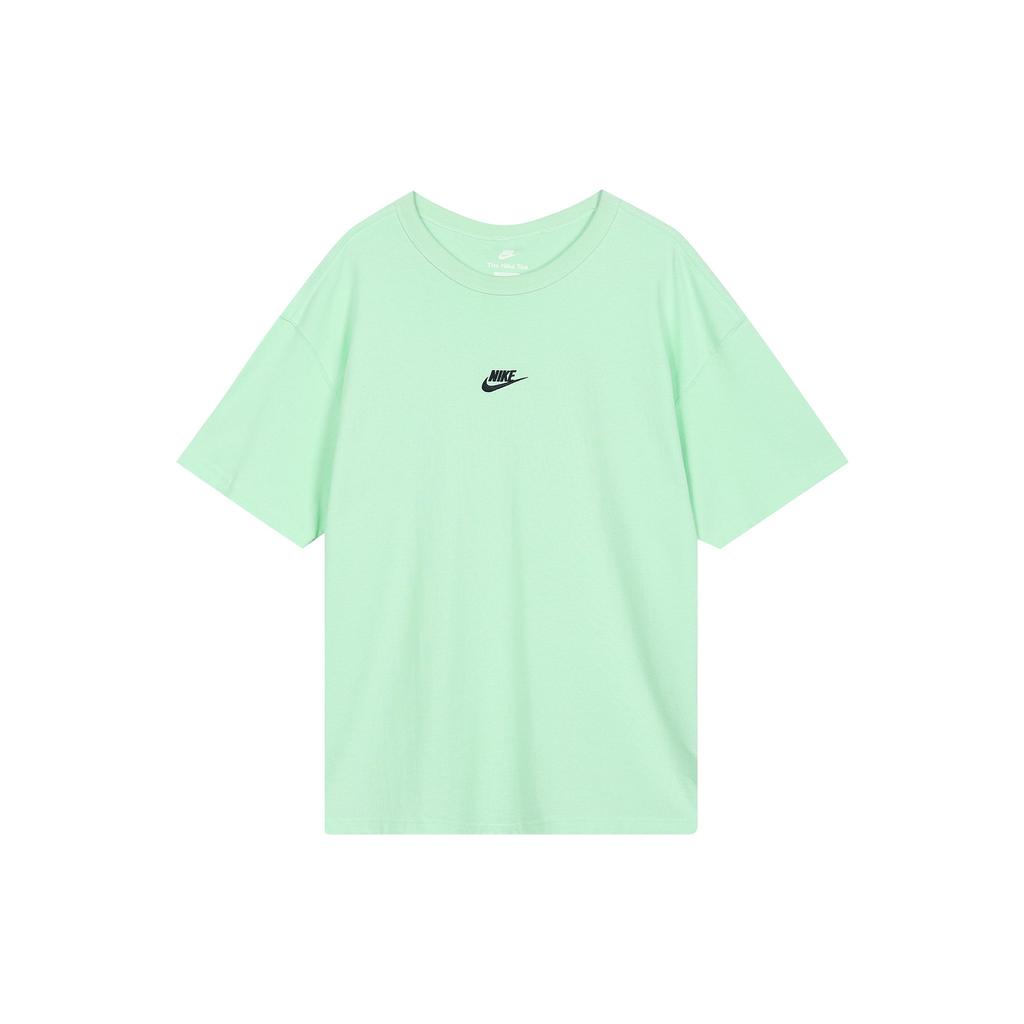 Nike Sportswear Premium Essentials Logo T-Shirt With Drop Shoulders Men Tops Mint-Green DO7393-379