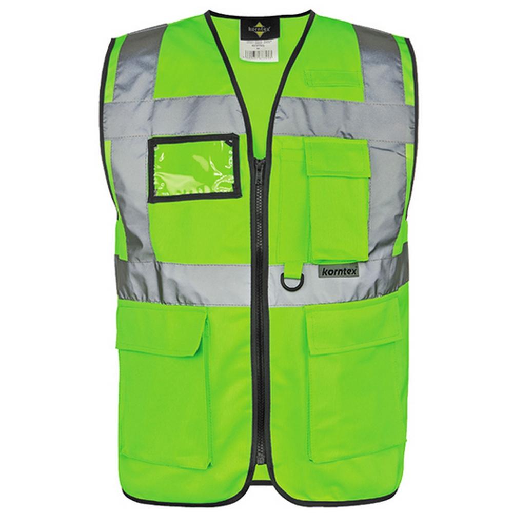 Korntex Unisex Adult Executive Berlin Multi-Functional Hi-Vis Vest