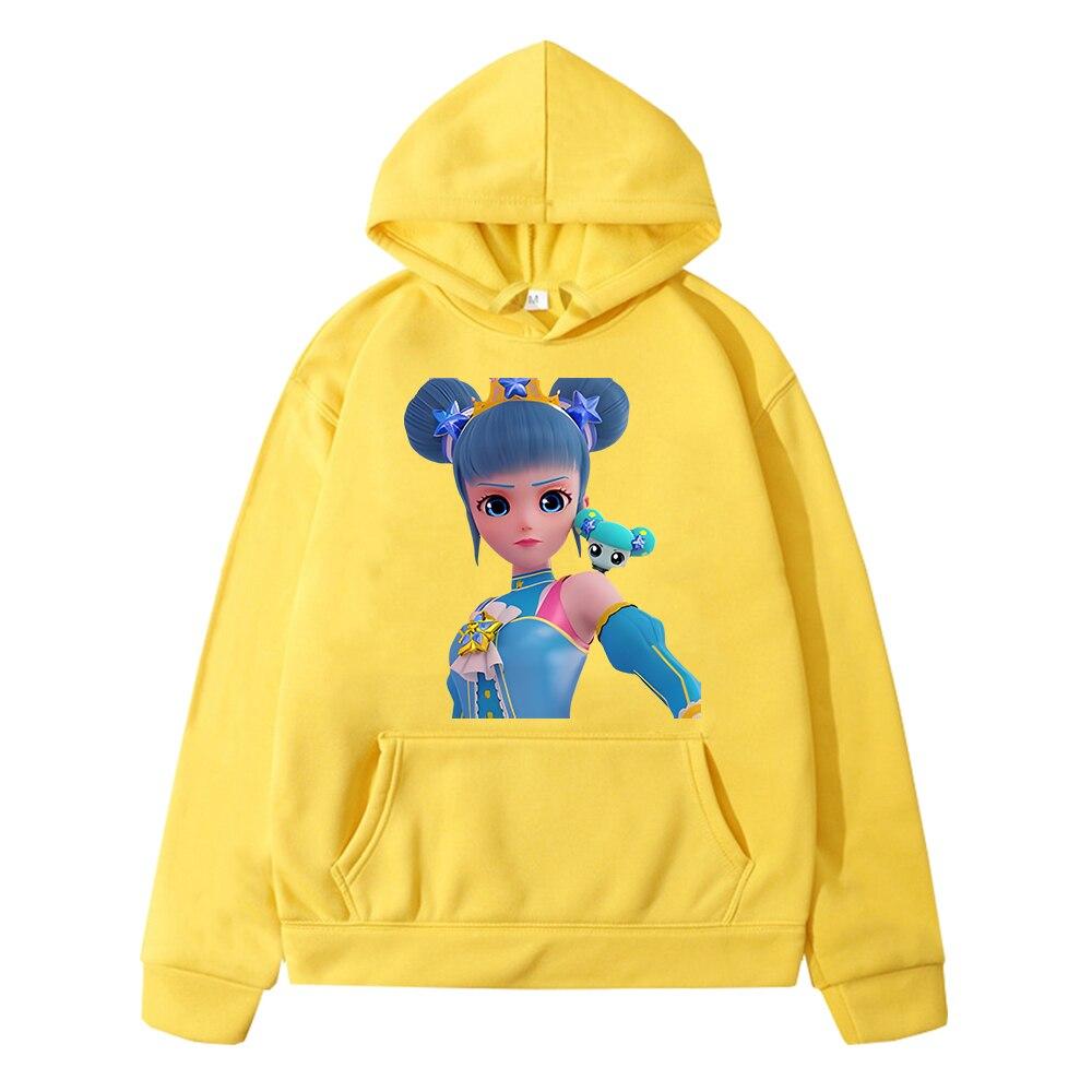 Tini Ping Hoodies Sweatshirt Autumn Anime Hoodie Kids Clothes Girls Y2k Sudadera Boys Fleece Pullover Jacket Children Clothing