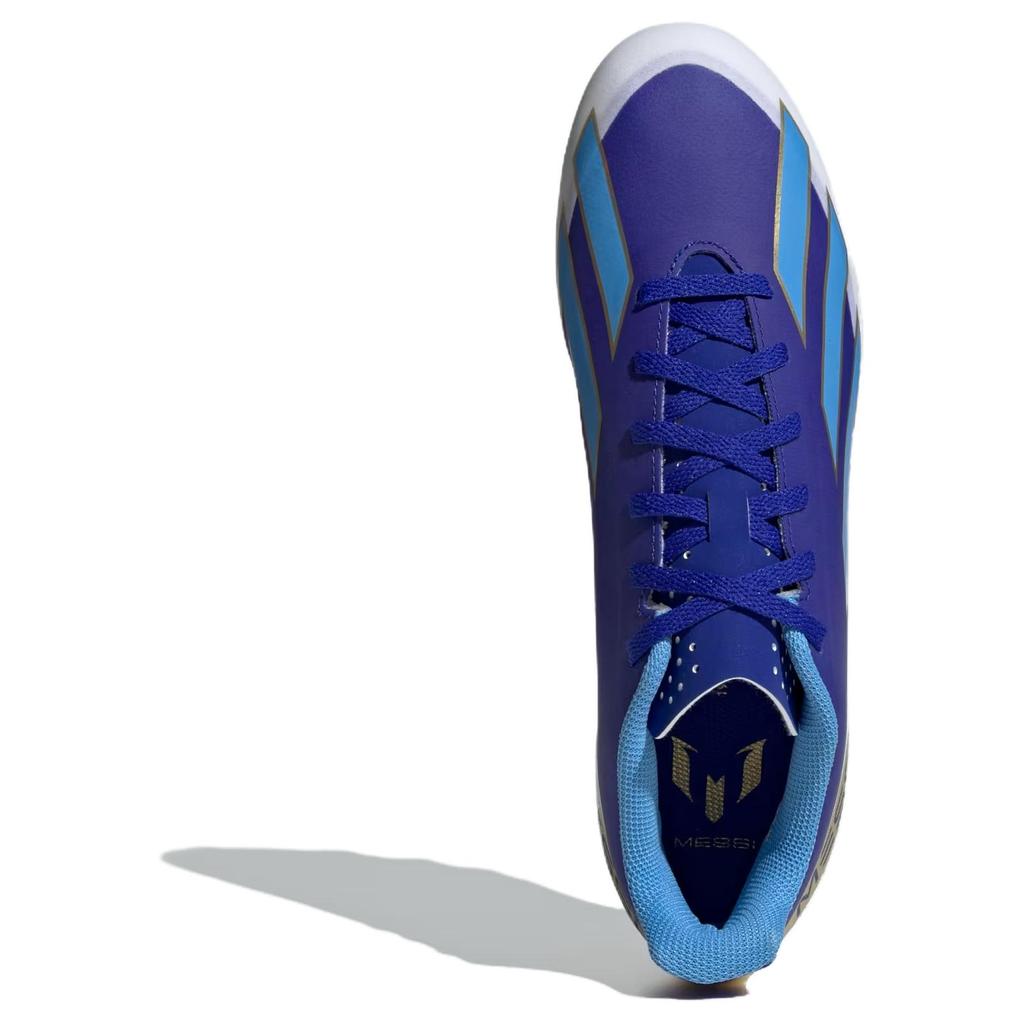 Adidas X Crazyfast Messi Club FG Spark Gen10s Unisex Sneakers Blue Lucid-Blue Blue-Burst ID0724