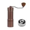 Coffee Space Coffee Mill Manual Coffee Grinder Hand Grinding Coffee Mill Magnetic Powder Receiver Large Capacity 28 Grams External Coarseness