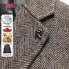 Мужской блейзер Yalu из смеси пуха и шерсти в стиле business casual