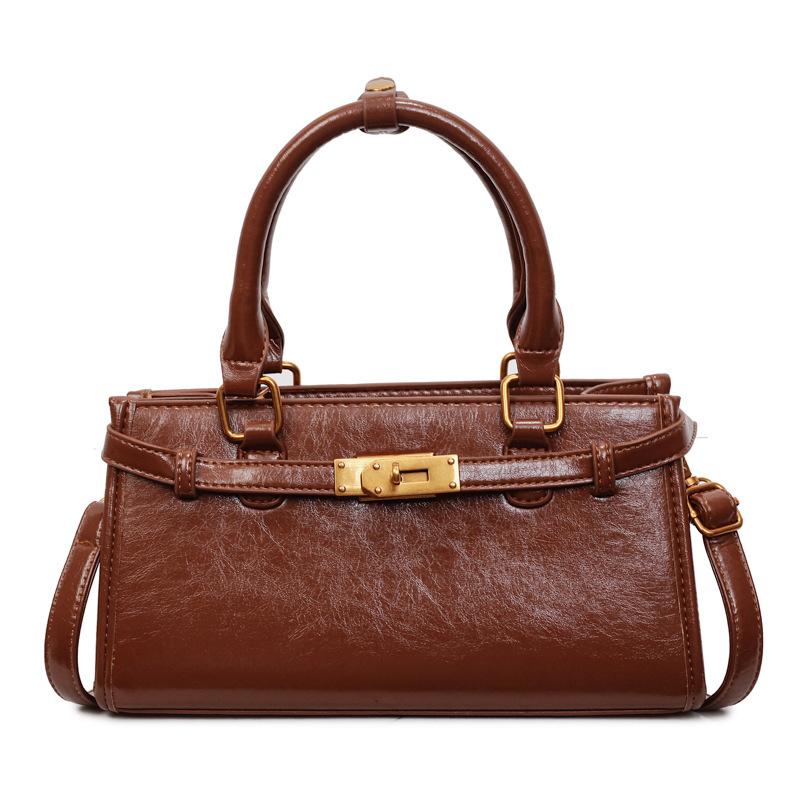 Новая ретро-сумка женская 2025 осень и зима модная сумка через плечо корейская версия трендовая сумка-мессенджер универсальная сумка подмышку