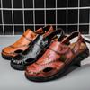 38-50 Мужские сандалии ручной работы Сандалии для активного отдыха Кожаные сандалии Пляжная обувь Походные сандалии для активного отдыха из кожи