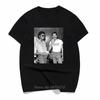Футболка Michael Jackson & Freddie Mercury Новые Тренды Мужская Хлопок Круглый Вырез Хип-Хоп Топы Одежда - Мужская Лет...