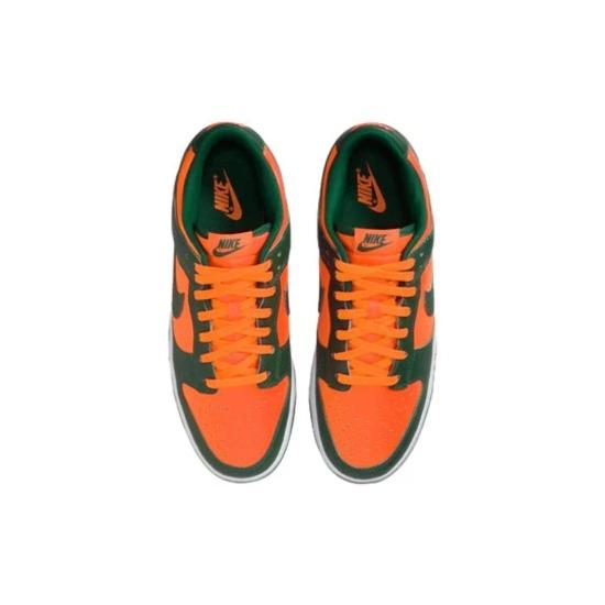 Nike Dunk Low Кроссовки Miami Hurricanes DD1391-300 Мужские размеры