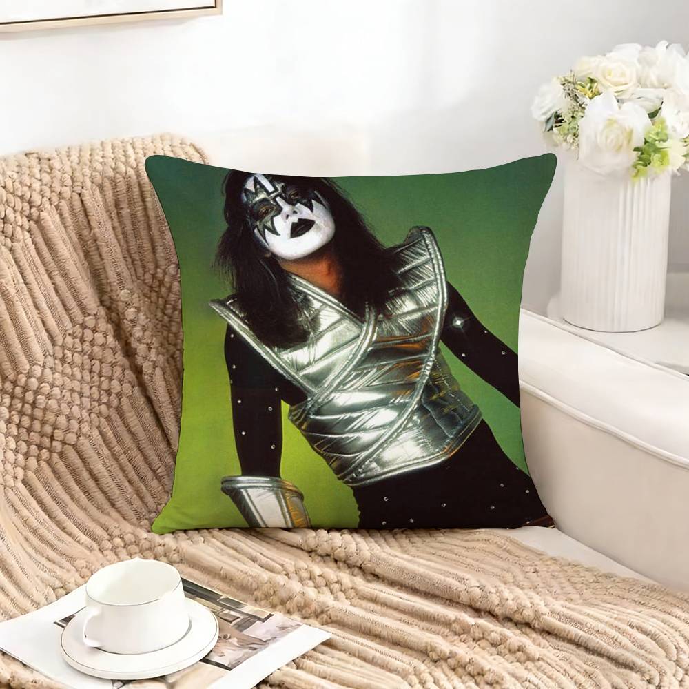 COOL AAce FFrehleyes Square DoubleSided printed Pillow Case Bedroom Bedside Pillow Sofa Cushion Cover