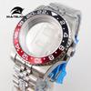 Корпус для дайвинга Matelion 200M, 40 мм, подходит для NH35 NH36 NH34 GMT ETA 2824 PT5000, браслет Jubilee, сапфировое стекло, застежка-слайдер