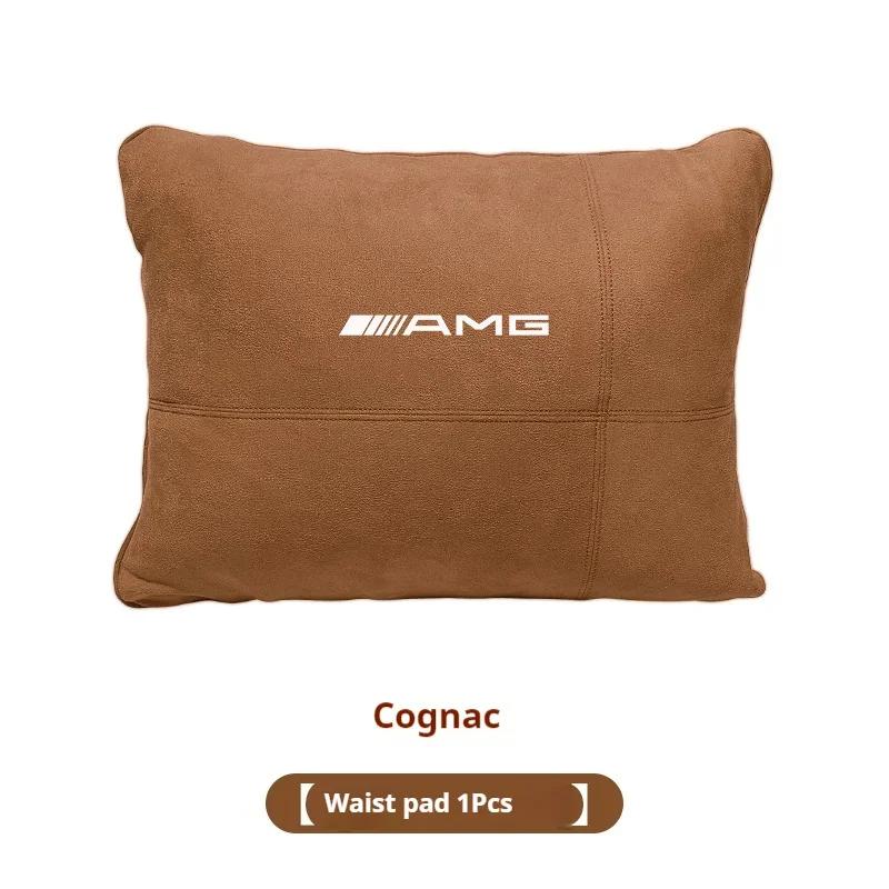 Car Sticker Car Headrest Lumbar Rest Cushion Neck Support Neck Pillow For Mercedes-Benz AMG A C E S V Class Sprinter GLC ML SLK
