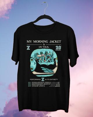 Группа My Morning Jacket В Турне 20-летие Размер S-5XL SS1175 Унисекс Футболка
