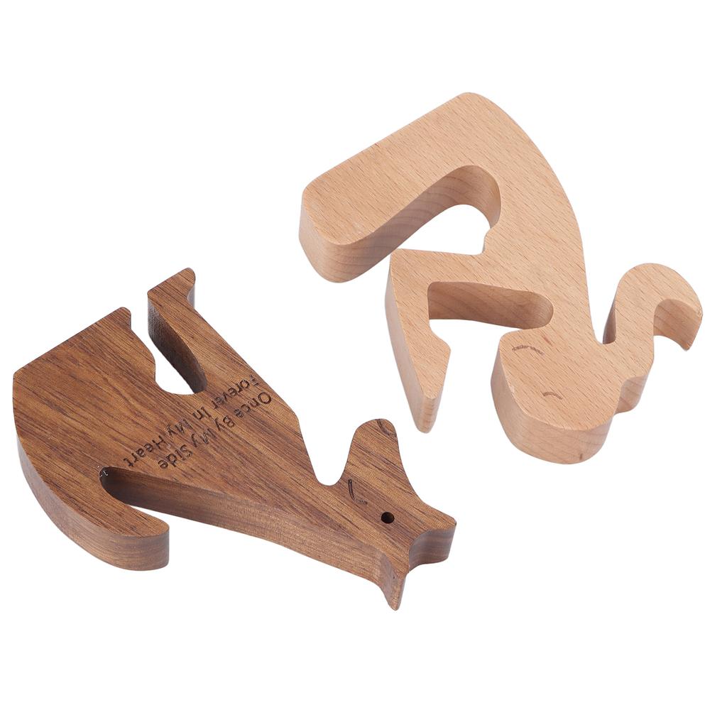 Подарки в память о собаке в связи с потерей питомца, соболезнования, воспоминания, сочувствие, деревянные украшения, тип А 14x10,5x2 см