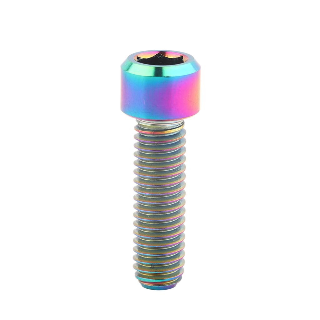 New Titanium Alloy Titanium Tapered Head Bolt Screw With Washer For Mountain  fastener with washer