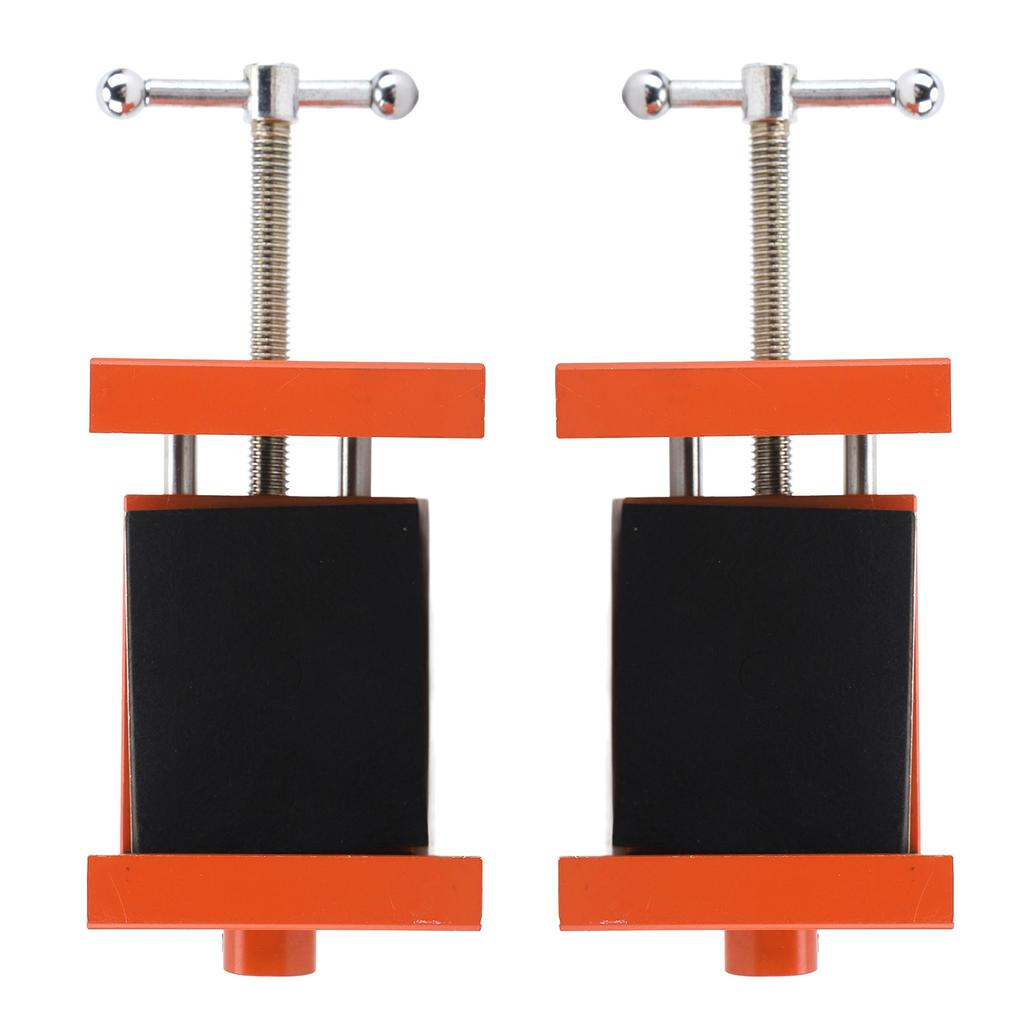 2 шт. Струбцина для шкафа Деревообработка Клипса для лицевой рамки Клешня Сплав алюминия Ограниченная нагрузка 440 фунтов