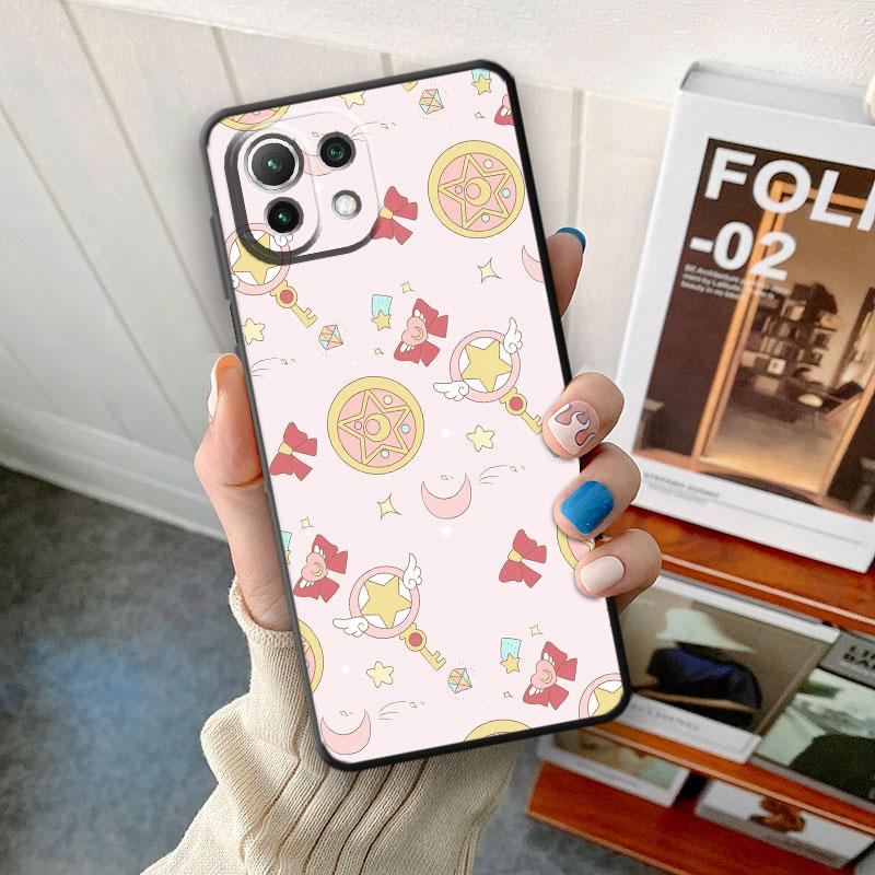 Чехол для телефона Xiaomi Mi 9T 10T 11T 12X 11 Lite 9 SE 10 5G A2 Lite 12 Note 10 Pro 10S силиконовый чехол милый волшебная палочка луна Funda