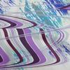 Ткань хлопок флекс фиолетовый абстрактная-абстрактная волна швейный материал принт ткань по ярдам 40 дюймов