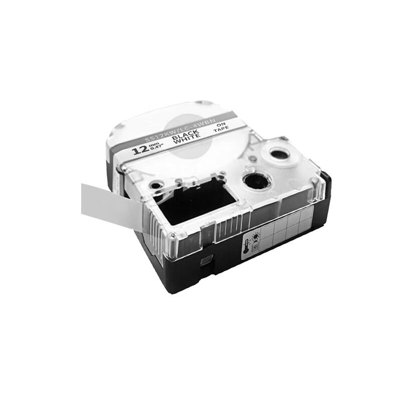 TECHAIN 12mm Label Tape for Epson Label Printers