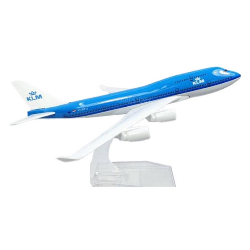 Rare Corporation KLM Boeing 747 Die-cast Alloy Model Airplane, 16cm (Series 15)