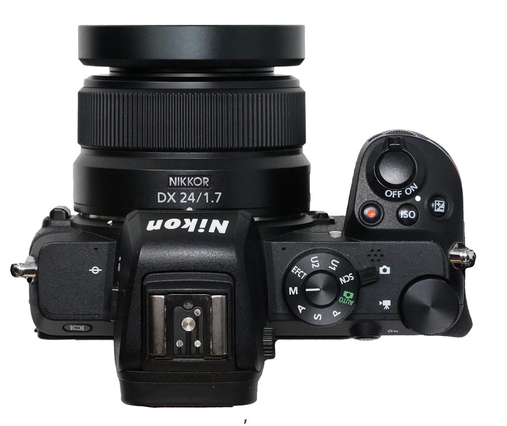 Lens Hood with Nikon Z DX 24mm Lenses Japanese F-Foto HF-46 (Compatible f/1.7, 16-50mm f/3.5-6.3 (Mounting Diameter 46mm, Metal, Screw-in,