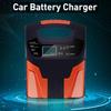 Полностью автоматическое автомобильное зарядное устройство 12 В 24 В 150 А 220 В умная зарядка для зарядки свинцово-кислотных аккумуляторов мотоцикла грузовика 10A 6A 3A