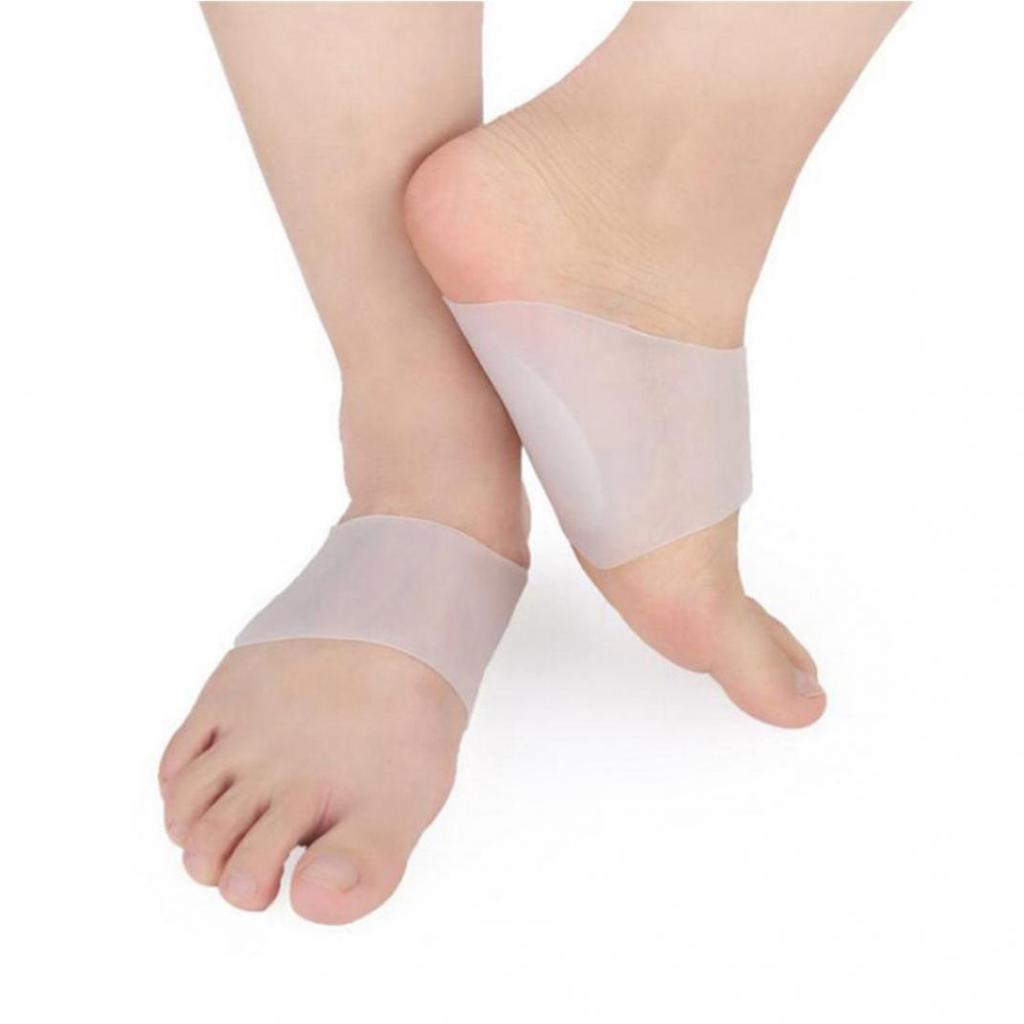 Силиконовая стелька для плоскостопия, поддержка свода стопы, ортопедический корректор подошвенного фасциита