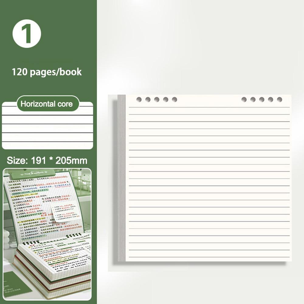Color Loose-leaf Notebook 120 Pages Hand Account Book Multifunctional Diary Book School Office