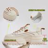 Dad Shoes Women's Versatile 2025 Spring New Color Matching Sports Single Shoes Women's Thick-soled Heightening Women's Shoes