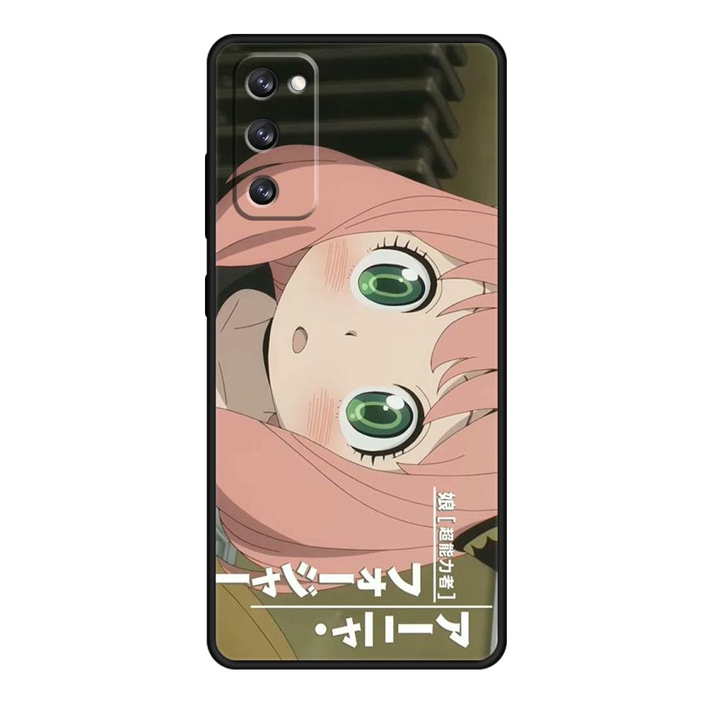 Чехол для телефона Spy×Family Twilight Yor Anya Smile для Samsung Galaxy S21 Plus Note 20 10 S9 S7 Edge S10 Lite S22 Ultra 5G S8 S10e