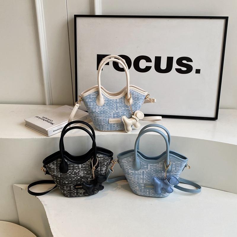 Премиальный сенс простая сумка-тоут новая модная модная ручная сумка летняя универсальная на плечо сумка-мессенджер