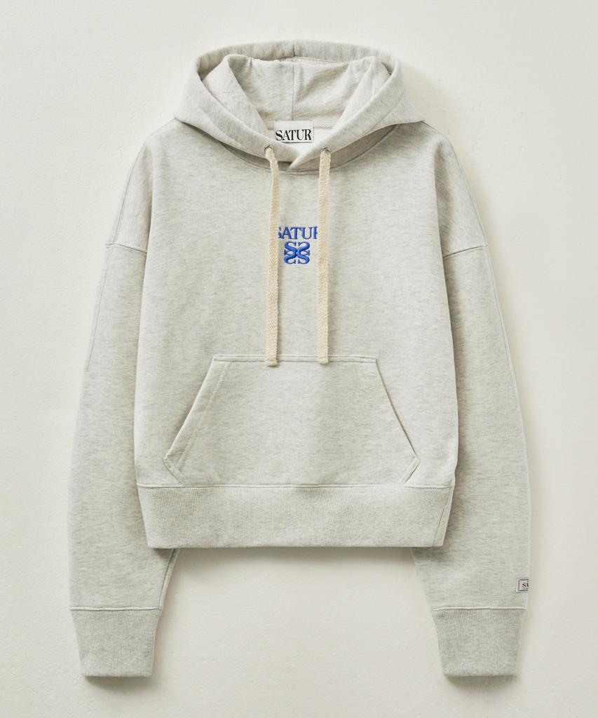 (W) Худи с коротким рукавом Apero Pocket Овсяный