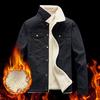 New Winter Velvet Jacket for Men Outdoor Thickened Warm Workwear Casual Large Size Jacket