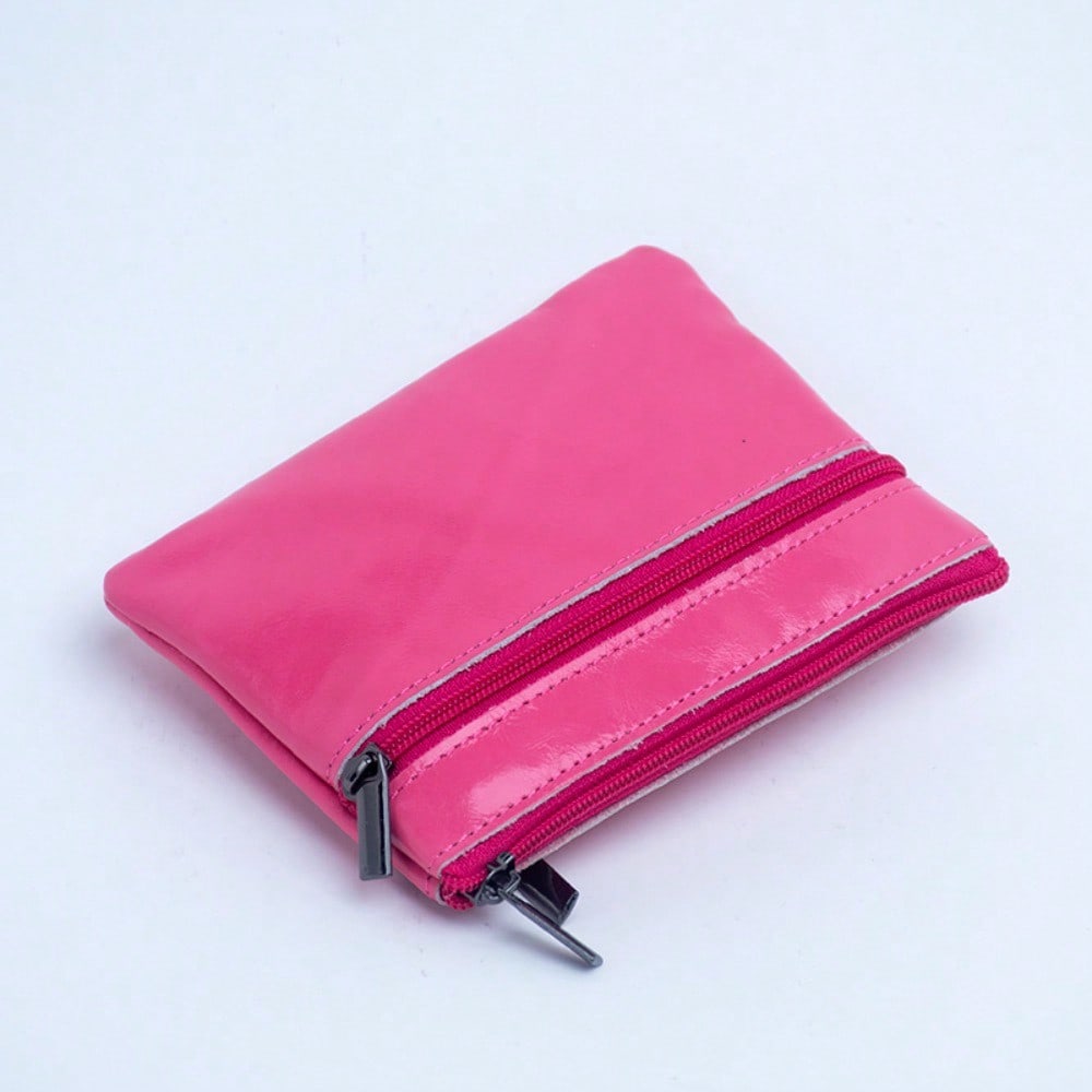 Мини маленький кошелек женский короткий из коровьей кожи ретро кошелек для мелочи повседневный портативный мешок для хранения монет