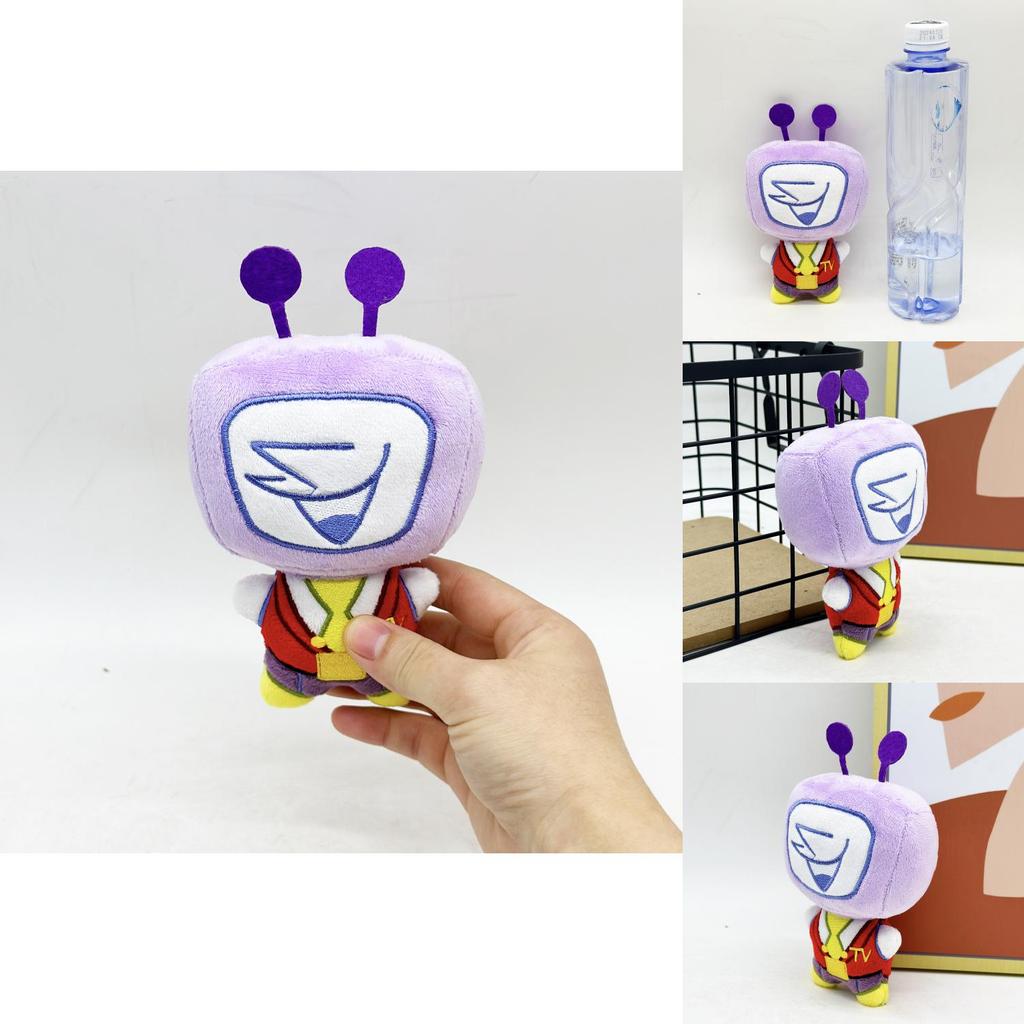 Плюшевая игрушка-животное Tenna из ткани с коротким ворсом для коллекционеров и детей