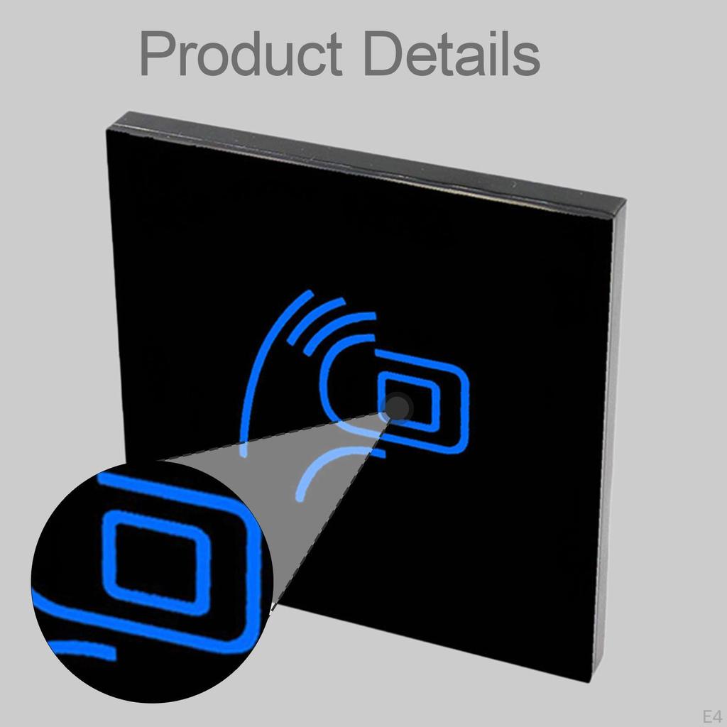 Считыватель карт для контроля доступа к двери, безопасность входа, водонепроницаемый IP65, прочное крепление, замена