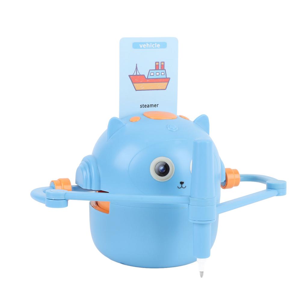 Smart Drawing Robot for Kids, Educational Interactive Painting Lrning Robot Toy, with Two Pens, 100 Lrning Word Cards, for Kids 5 6 7 8 9