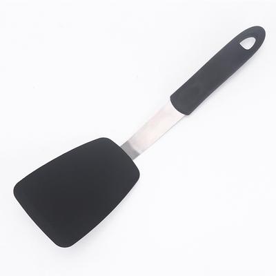 Маленькая гибкая силиконовая лопатка, термостойкий кухонный инструмент