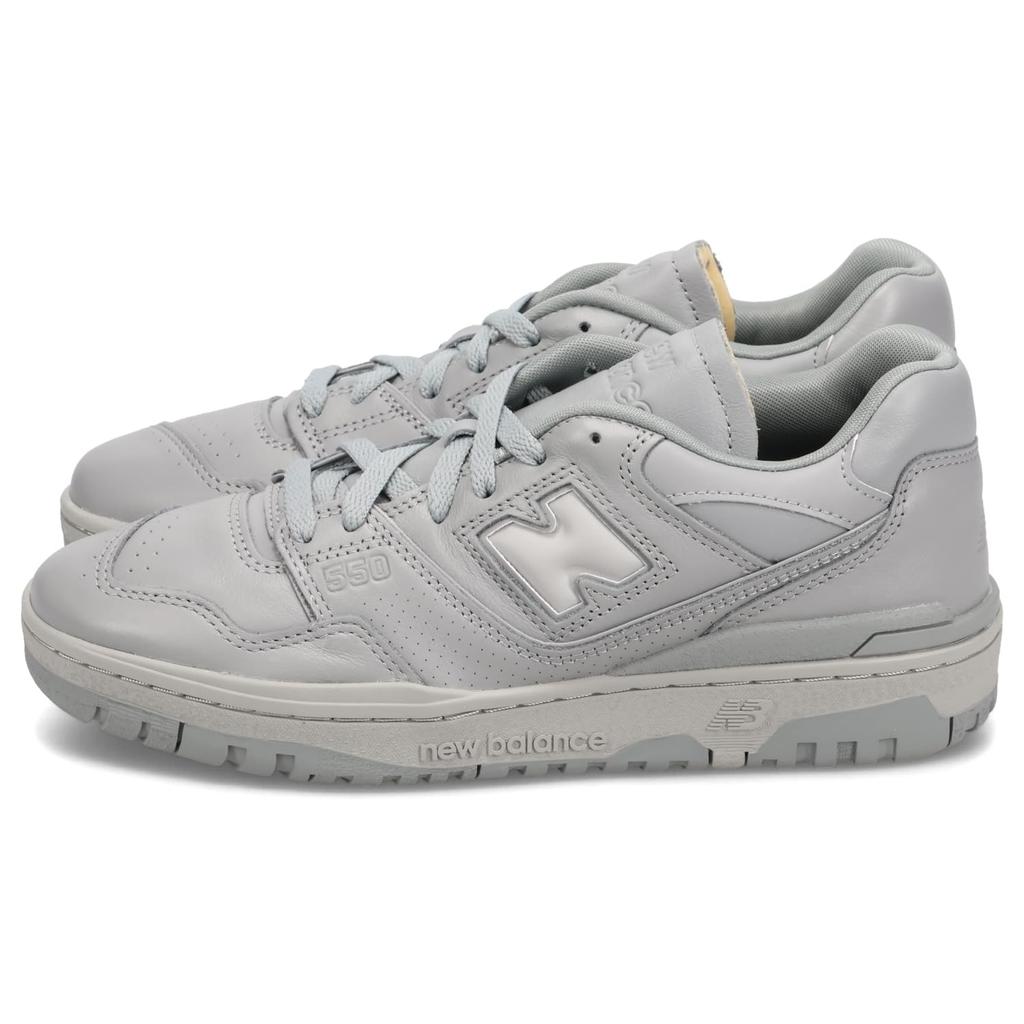 New Balance BB550MCB Серые 550 Кроссовки для Мужчин и Размер см D-Ширина Женщин, 23.0 (Использовал)