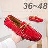 New Fashion Shoe Office Shoes for Men Casual Driving Shoes Breathable Leather Loafers Driving Moccasins Comfortable Slip On 2024