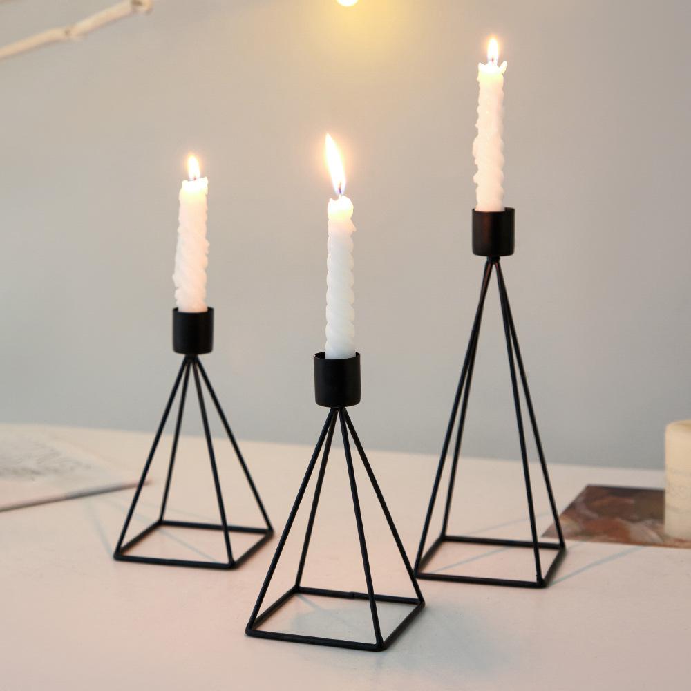 Креативный подсвечник Ресторан Дом Настольный Романтическое украшение Рождественский подсвечник Украшения для гостиной