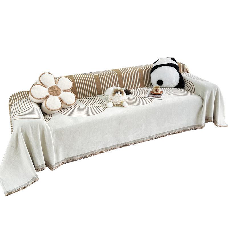 Высококачественное шенилловое покрывало для дивана, новый чехол для подушки, одеяло, полный всевключающий универсальный чехол