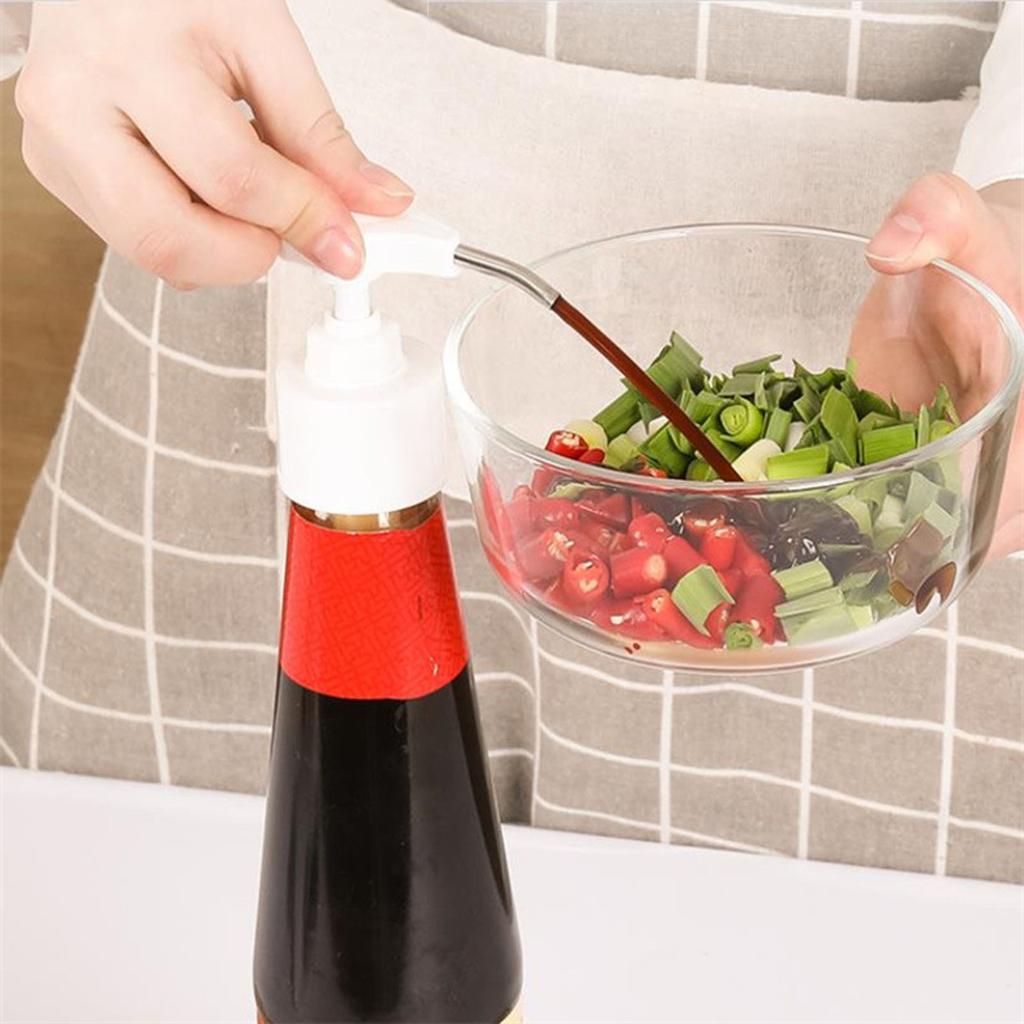 Kitchen Seasoning Bottle Press Tool Bottle Presser Ketchup Presser