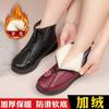 Winter Velvet Thickened Warm Wool Cotton Shoes Soft Sole Non-slip Cotton Shoes Women's Comfortable Shoes