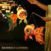Goldfish Lantern DIY Assembly Handheld Lantern for Kids Battery Powered Chinese Traditional Lantern for Mid-Autumn Festival Spring Festival